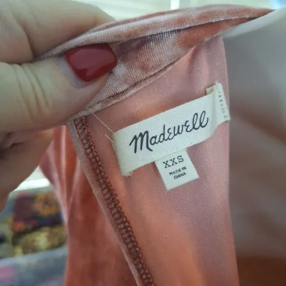 Madewell velvet dress - Picture 5 of 5